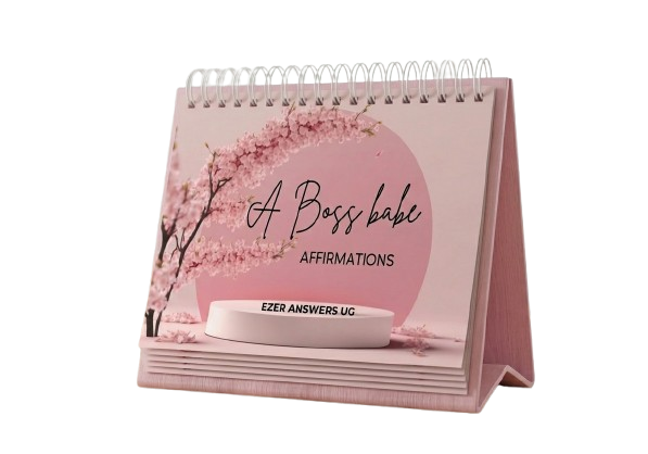 Boss Babe Affirmation Desktop Flipchart