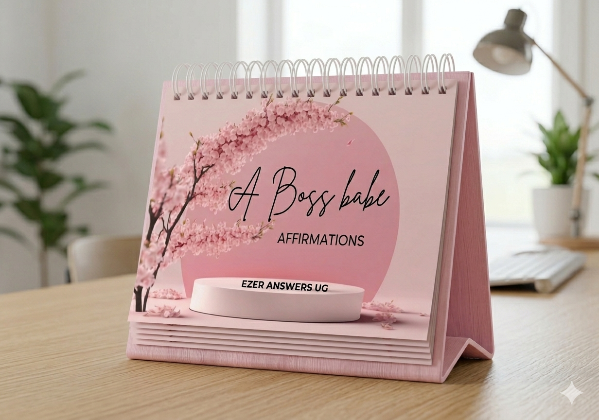 Boss Babe Affirmation Desktop Flipchart