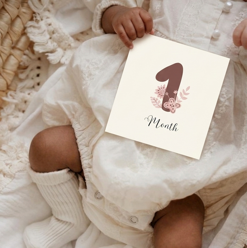 Baby's First Year Milestone Cards