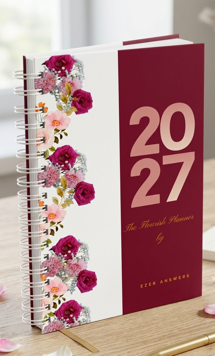 2027 Flourish Planner by Ezer