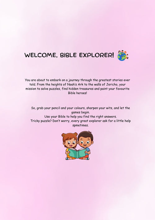Children's Bible Game book