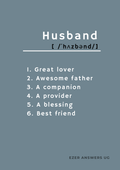 Christian Journal for Husbands