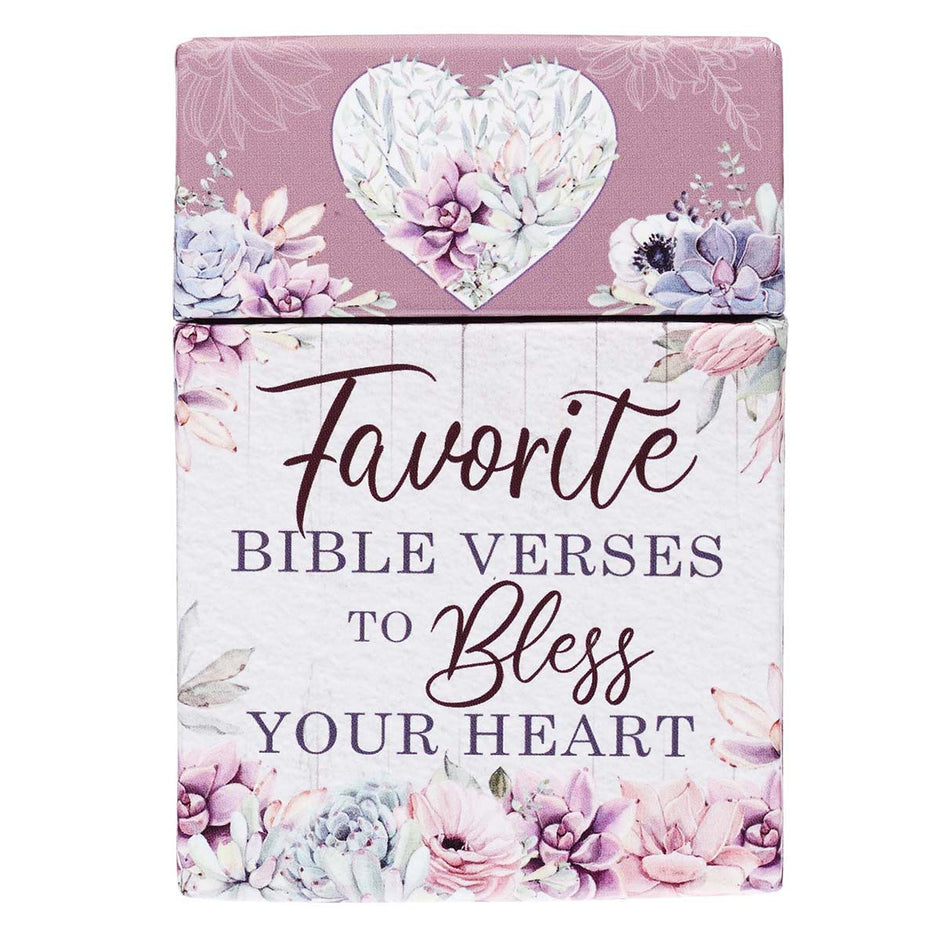 Bible Verses To Bless Your Heart Boxed Scripture Cards
