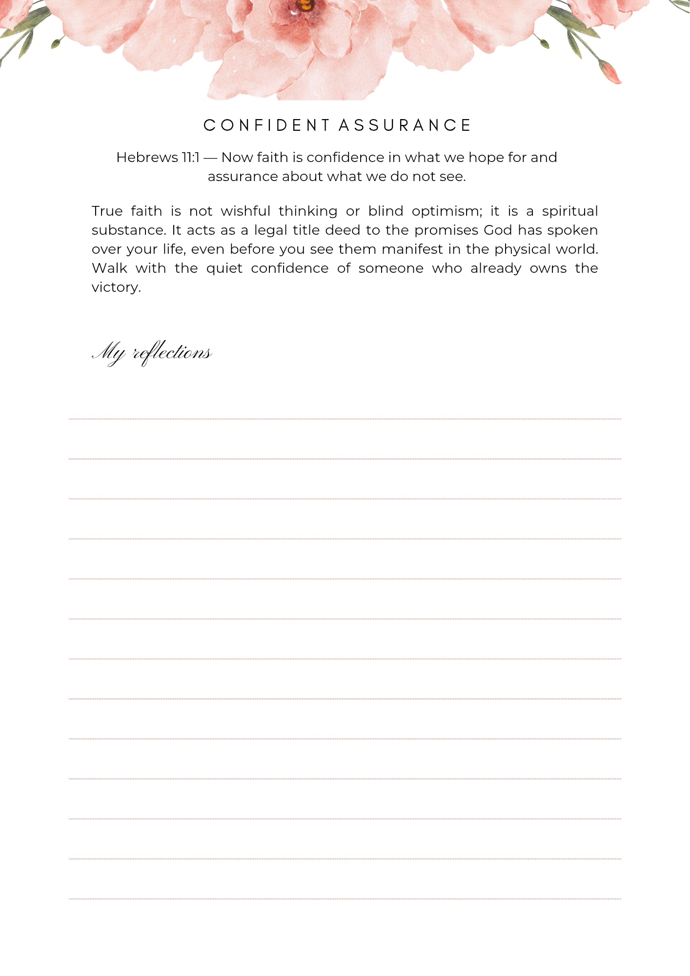Devotional Prayer Journal