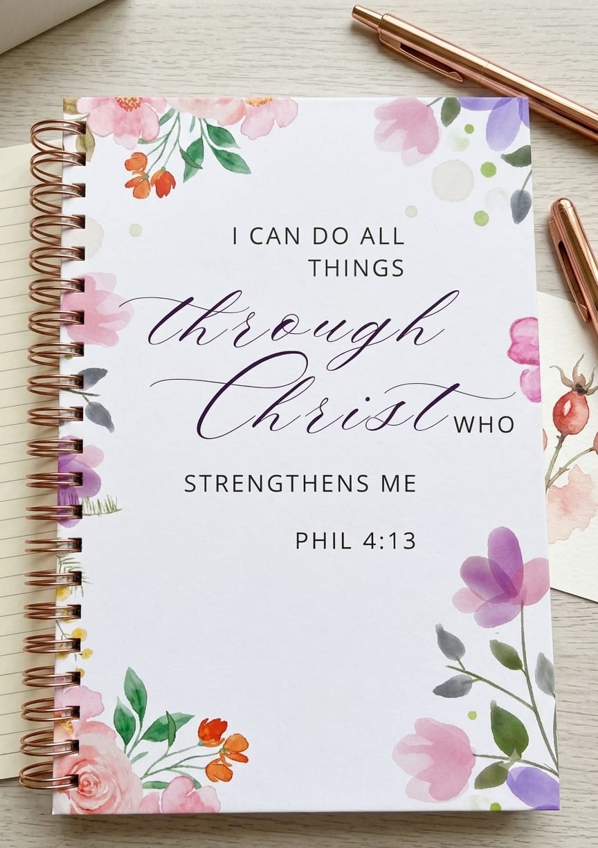 I Can Do All Things Through Christ Journal