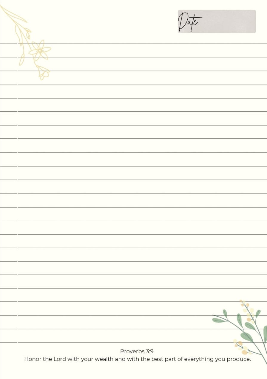 I Can Do All Things Through Christ Journal