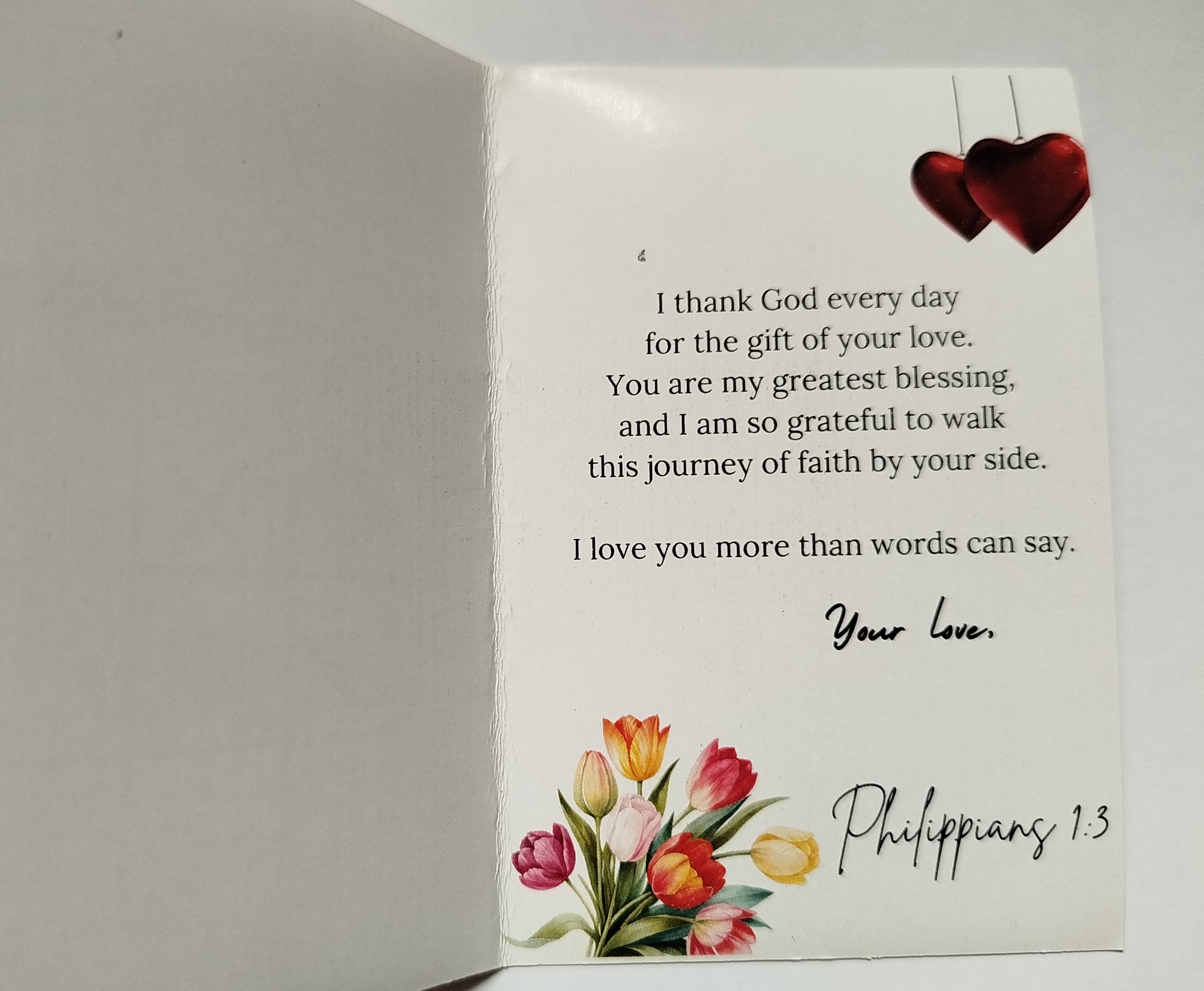 I Love You Greeting Card