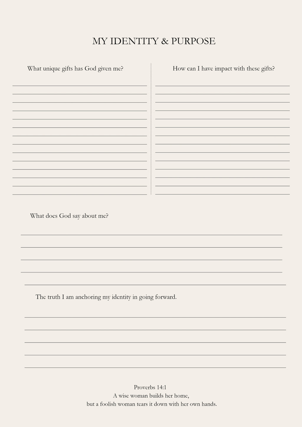 Becoming Her Journal