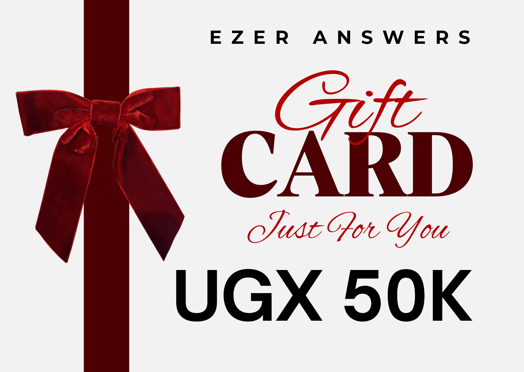 Ezer Answers gift card